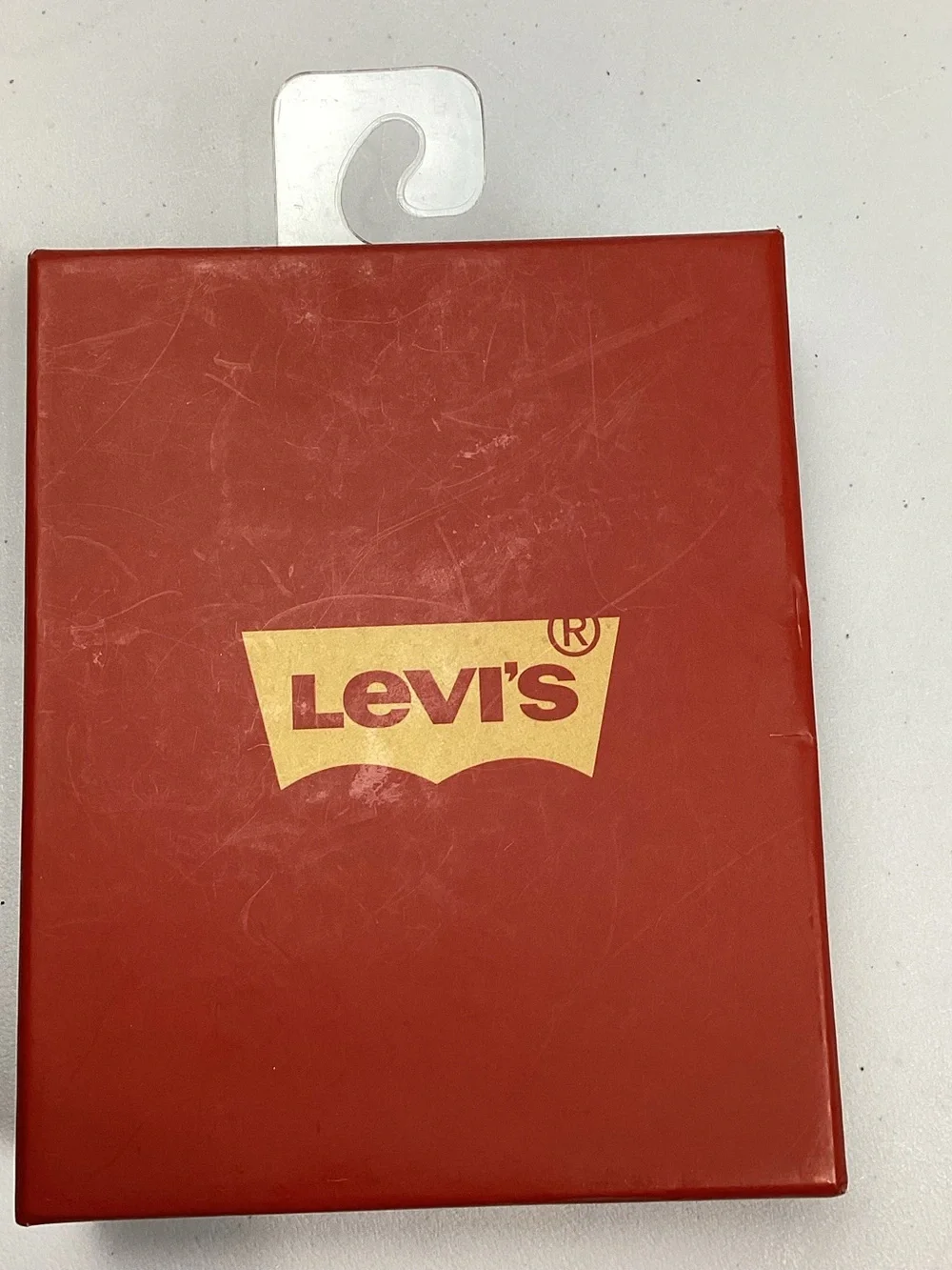 Levi’s Brown Leather Trifold Wallet RFID Protection NEW! Retail $36